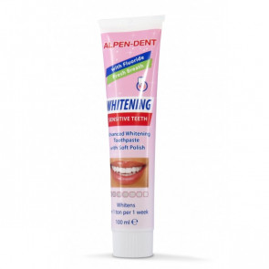 Отбеливающая зубная паста для чувствительных зубов Alpen-Dent Whitening Sensitive Teeth